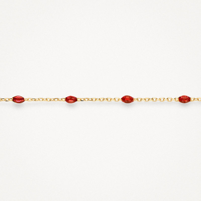 Resin Bead Chain Bracelet