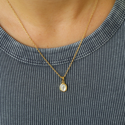Teardrop Pendant Necklace