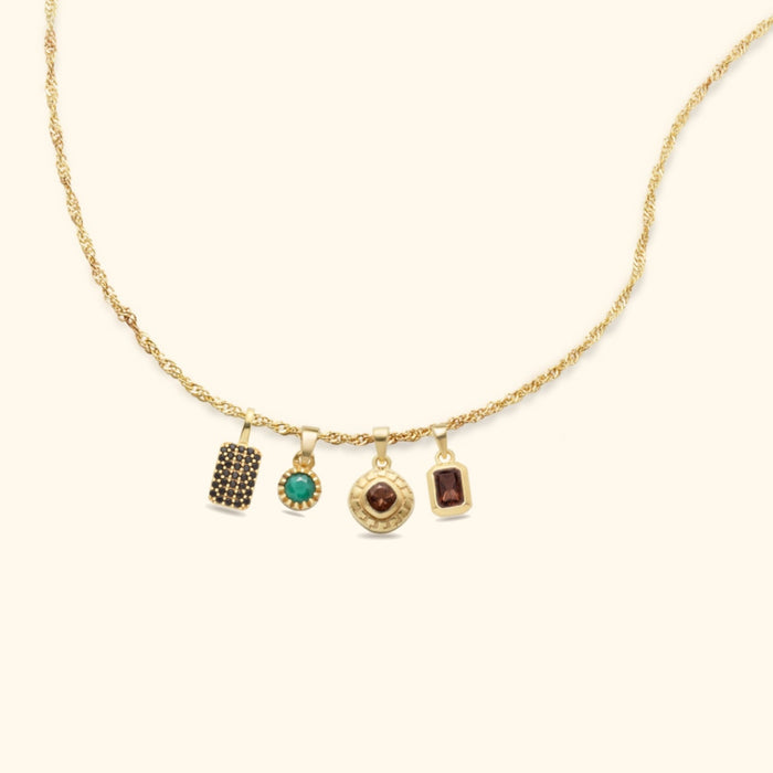 Charm Pendant Necklace