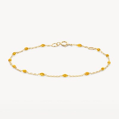 Resin Bead Chain Bracelet