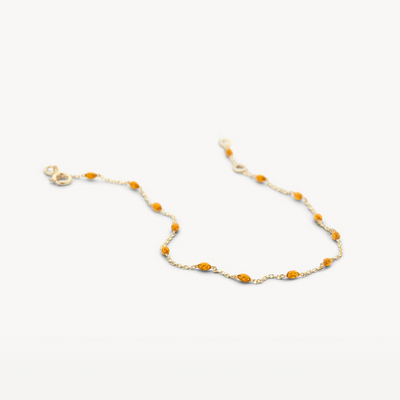Resin Bead Chain Bracelet