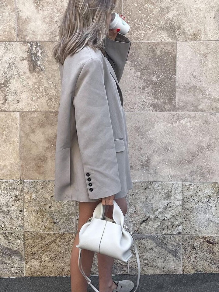 Folded Handle Tote Bag