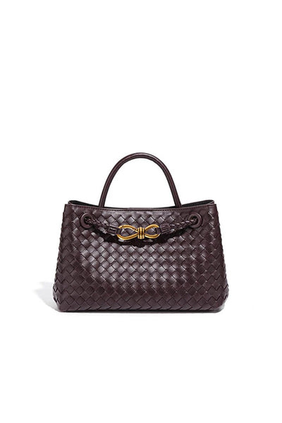 Braided Hardware Tote Bag