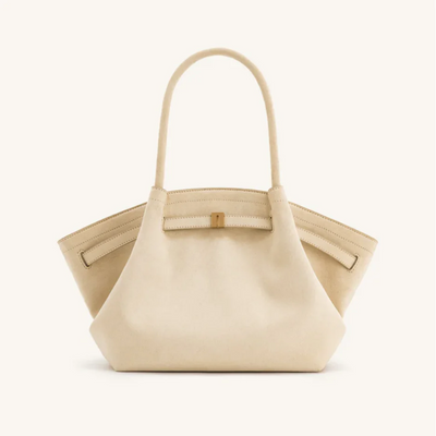 Tapered Flap Tote Bag