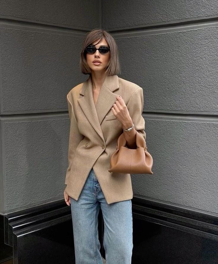 Folded Handle Tote Bag