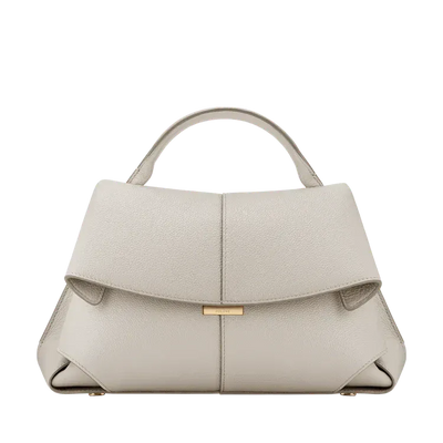 Fold-Over Flap Top Handle Bag
